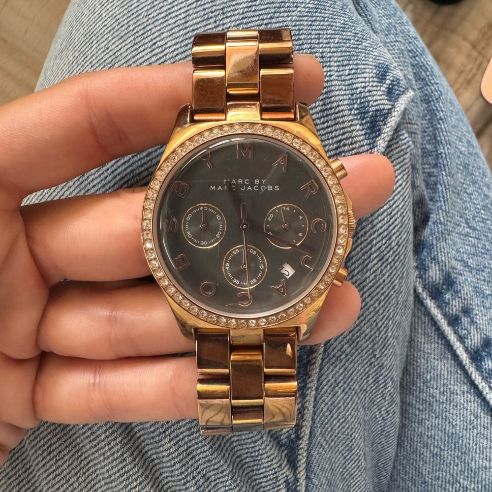 Marc by Marc Jacobs Gold Watch